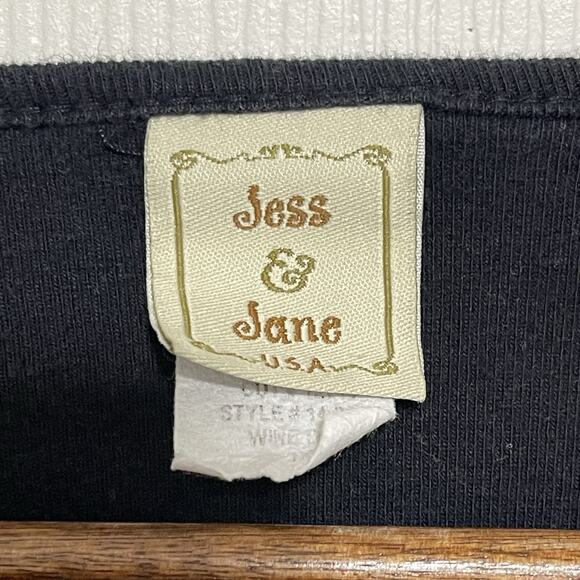 Jess & Jane Wine Dine Top Size 1X Sparkle Art To Wear Artsy Abstract - Picture 3 of 4